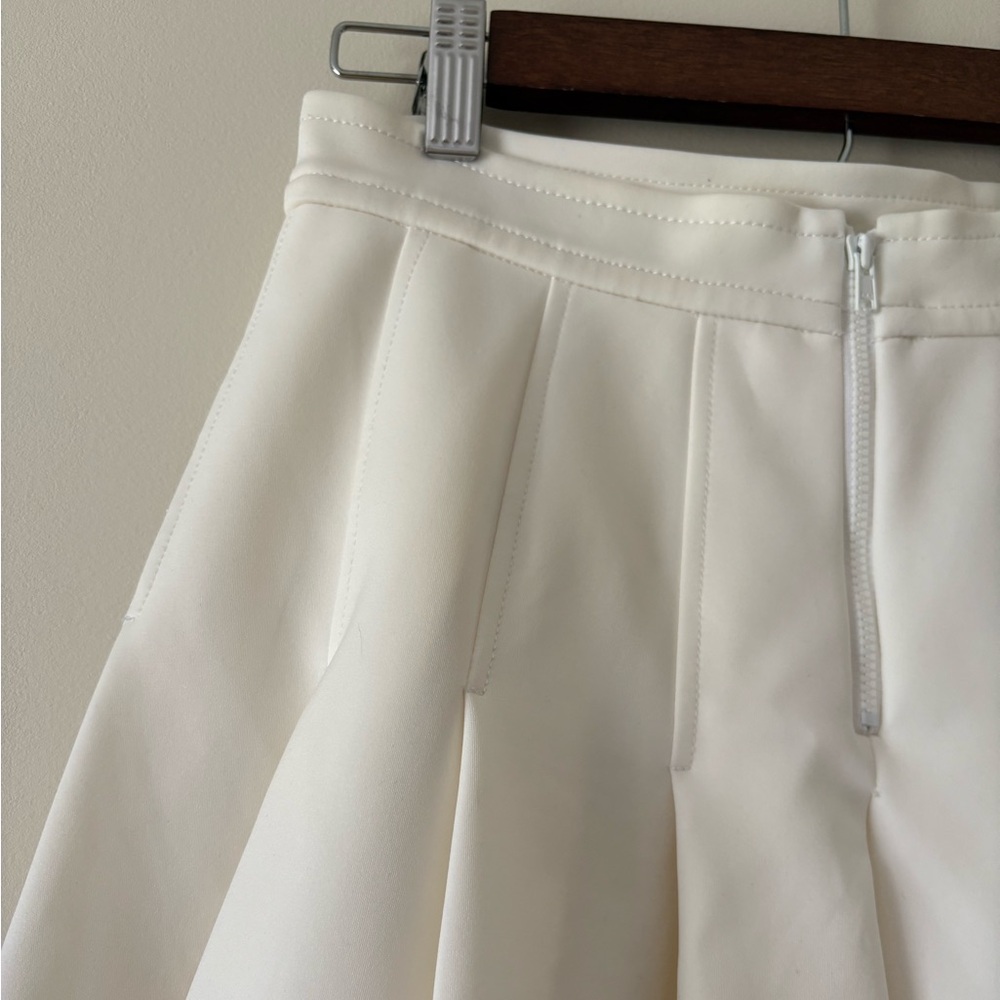 Tracy Reese White Circle Skirt Size 0 - Picture 7 of 13